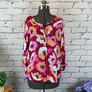 Stylus Lightweight Rayon Blouse Large